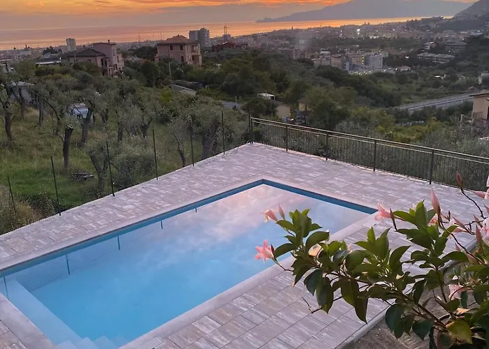 Villa-swimming Pool Ca'du'ma' Portofino View Est